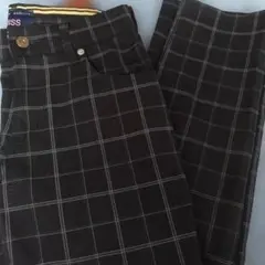 ブラック カジュアルパンツ