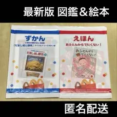 新品未開封 マクドナルド ハッピーセット 最新 ずかん えほん 匿名配送