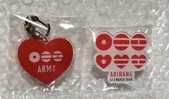 BTS ARIRANG アリラン アクリルピンバッジ、キーホルダーセットのサムネイル