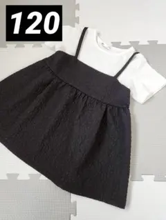 女の子 ikka トップス 重ね着風 120