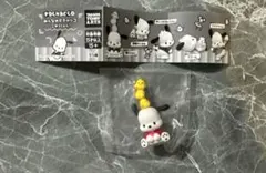みんなのポチャッコこれくしょん　マスコットフィギュア　頭にひよこ
