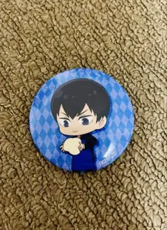 ハイキュー　影山　缶バッチ　シール