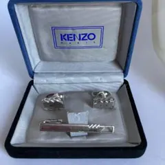 ケンゾー　シルバー　ネクタイピンとカプリングのセット