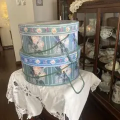 花柄ボックス2個セット