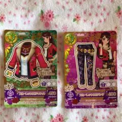 アイカツ  スカーレットコーデ  R 2枚セット 同梱包割引あり