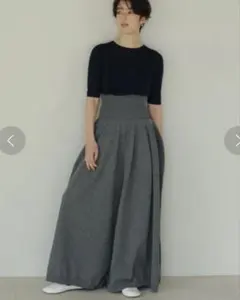 ETRE TOKYO 2wayニットボリュームパンツ Sのサムネイル