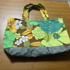 トートバッグ エコ サブ リバーシブル ショルダ ハワイ リーフ