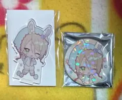 あんスタ アニカフェ アクスタ 缶バッジ 白鳥 藍良 各1点