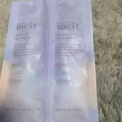 melt スムースシャンプー＆トリートメントセット試供品
