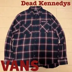 2010年代 ◆美品❗️Dead Kennedys VANSネルシャツ