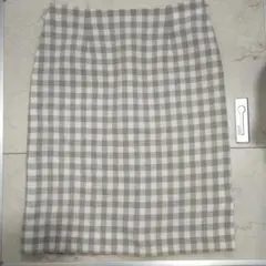 チェック　スカートのサムネイル