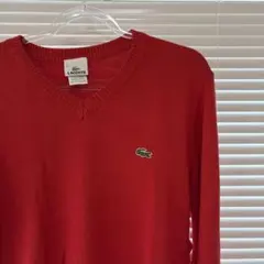 LACOSTE Vネックセーター