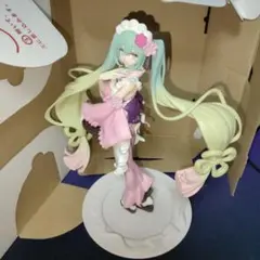 初音ミク　抹茶パフェ　さくら