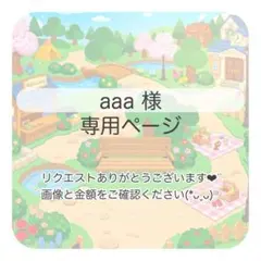 aaa様 おまとめ3点