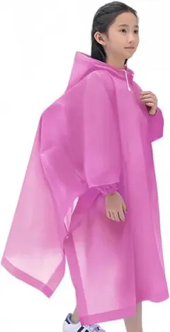 キッズ レインコート ランドセル対応 適用身長110-150cm