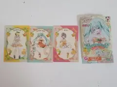 新品　フリューくじ　citrus MIKU クリアカード　3枚　匿名配送
