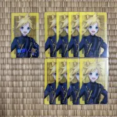 プロセカ あんスタ コラボ エピカ クリアカード 箔押し レア 鏡音レン