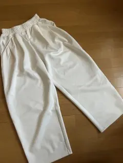 LOWRYSFARM カットイージーコクーンパンツ アイボリー