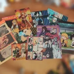 鬼滅の刃 クリアファイル、クリアポスター９枚セット