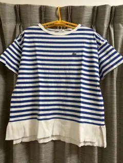 ラコステ　LACOSTE ボーダーTシャツ 38サイズのサムネイル