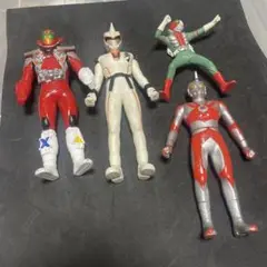 ソフビ人形まとめ売り 仮面ライダー　ウルトラマン他