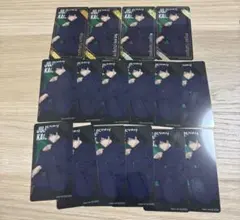 ナムコ　呪術廻戦　クリアシート　伏黒恵　16枚セット　箔押し