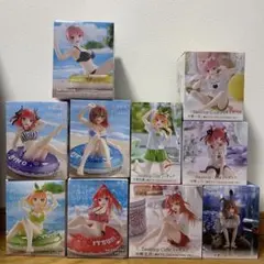 五等分の花嫁　フィギュアまとめ売り　10点セット