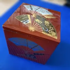 重箱 3段 漆塗り 伝統和柄