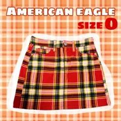 チェックミニスカート　秋冬　アメリカンイーグルのサムネイル