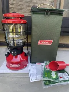 コールマン ノーススター 2000 ランタン 未使用 カスタム塗装 ①【素人塗装】【リメイク】コールマンノーススター2000【ケース