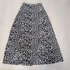ヒョウ柄 ロングスカート