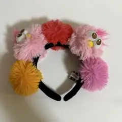 ユニバ　カチューシャ　USJ エルモ　モッピー