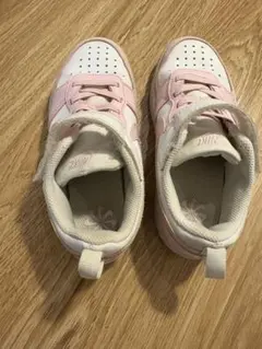Nike スニーカー ピンク/ホワイト ベルクロ18cm
