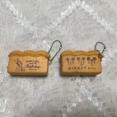 ミッキー＆デイジー　キーホルダー/ストラップ/スクイーズ　2個セット