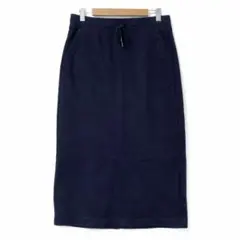 UNIQLO ユニクロ　ボアスウェットスカート　ウォーム　ブラック　M