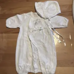 ホワイト セレモニードレス 帽子付き