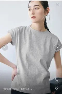 新品タグ付きcocaコカ フレンチスリーブクルーネックTシャツのサムネイル