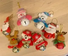 【美品】クリスマスツリー  オーナメント 8点セット
