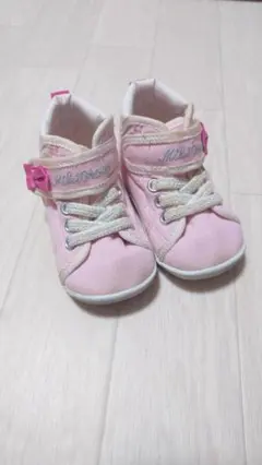 値下げ中✧mikihouse　ミキハウス　ベビーシューズ　12.5センチ　ピンク