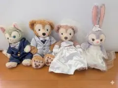 ダッフィー ウェディングぬいぐるみセット