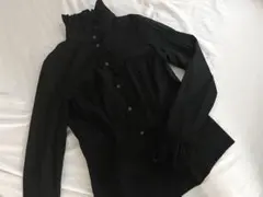 Vivienne Westwood フリル 長袖シャツ ブラウフリルネック 黒 - メルカリ