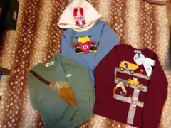 キッズ用トレーナー3枚セット 120cm