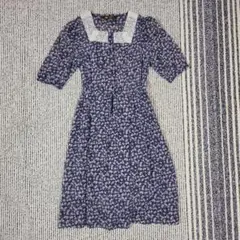 HARDY AMIES　レトロ　ワンピース　半袖　美品