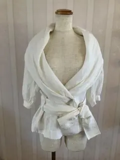 ZARA WOMAN 麻ジャケット　レディス