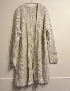 GAP XL ニットロングカーディガン アイボリー 海外古着