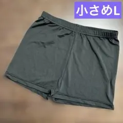 オーバーパンツ　インナーパンツ　ブラック黒L