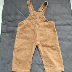 「値下げ」コーデュロイ　オーバーオール90サイズ