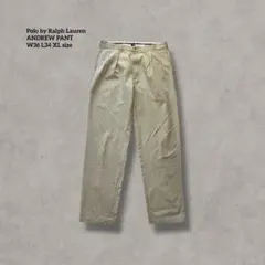 Polo Ralph Lauren ANDREW PANT 2タックポロチノ