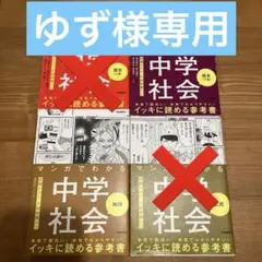 ゆず様専用　マンガでわかる中学社会 2冊セット