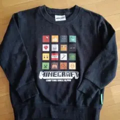 Minecraft トレーナー サイズ130 黒